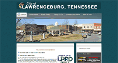 Desktop Screenshot of lawrenceburgtn.gov